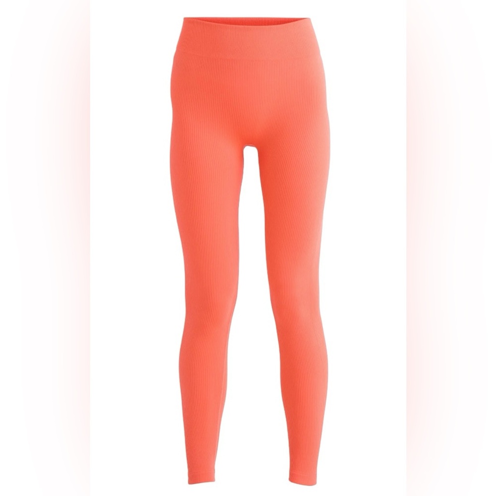 Ozark Trail Thermal Seamless Base‎ Layer Leggings Coral Zest Size Small NWT